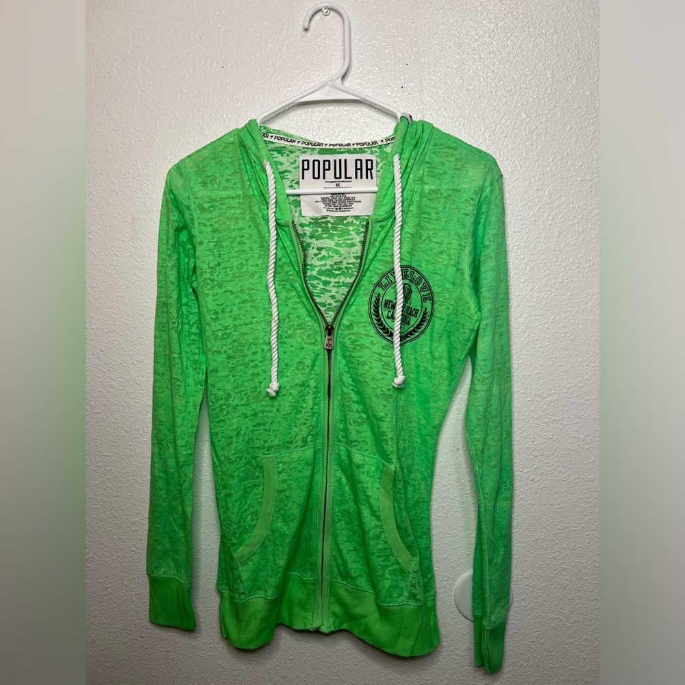 Popular Zip Up Hoodie